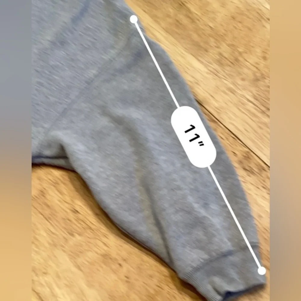 Vintage Gap Kid’s XS Gray “Gap Athletic” Basketball Graphic Cotton/Poly Pullover